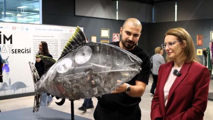 Bu sergide sanat, kültürle harmanlandı